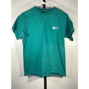 Vintage Reebok Sportswear Aqua Single Stitch 80’s mens MD Shirt USA